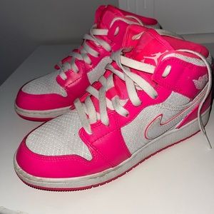 Pink Nike Air Jordan’s